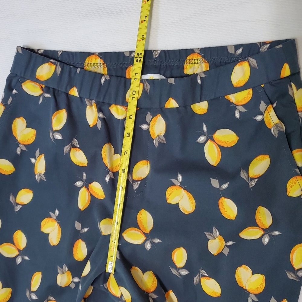 Lemon Way Lemon Print Flawless Twill Pull On Ankl… - image 8